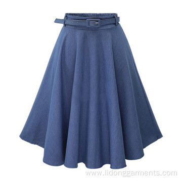Women Casual Loose Skirt Casual Dress